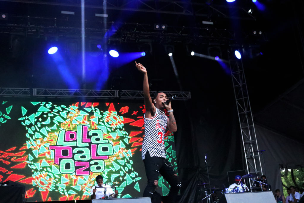G Herbo performing at Lollapalooza in 2018. Photo by Morgan Elise Johnson for The TRiiBE ®