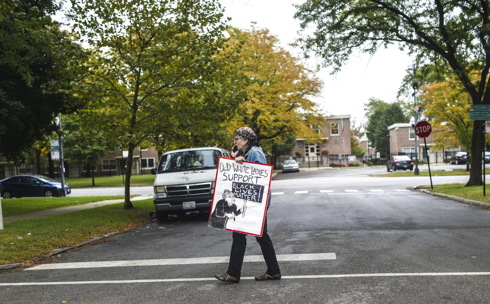 Old ladies want justice, too.