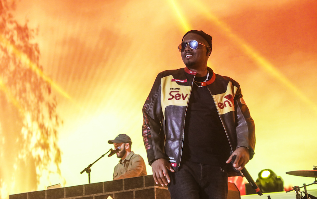 All the Bravehearts in the house accompanied Nas through his hits.