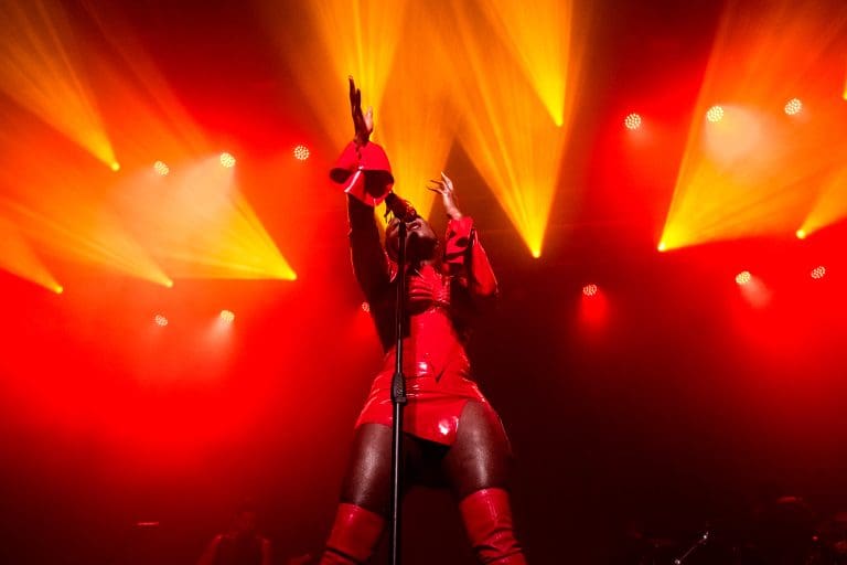 Singer-songwriter Amaarae performed live at the House of Blues on March 21, 2024. Photo by Ash Lane for The TRiiBE®