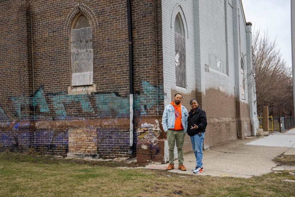 Marques "MeRk" Elliston and Dr. Cher'Don Reynolds the creators of Cabrini Art House.