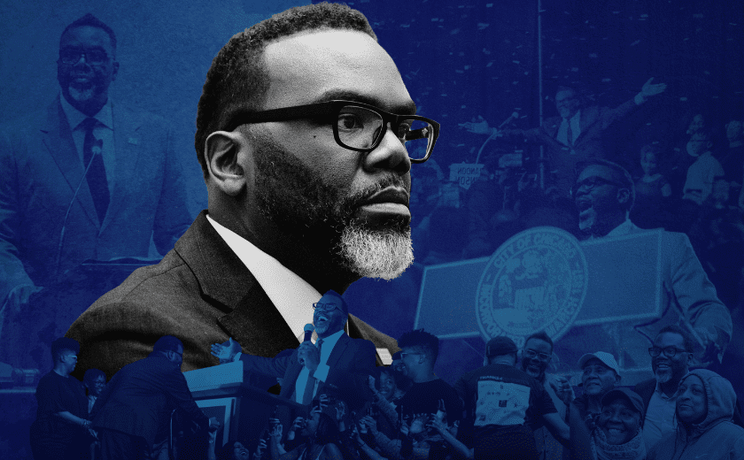April 4th marks the first year anniversary of Mayor Brandon Johnson's runoff election win.