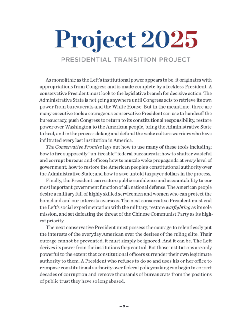 The Revolutionary Column: Let’s talk about Project 2025 and the threat ...