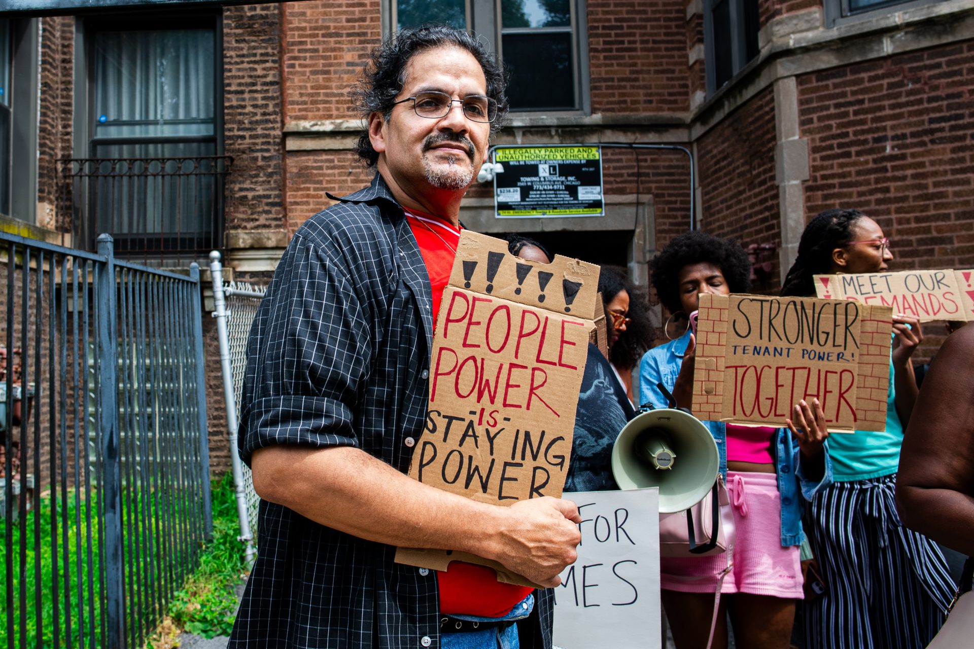 CKO Tenant Union member received eviction notice while fighting for better living conditions at South Shore apartment