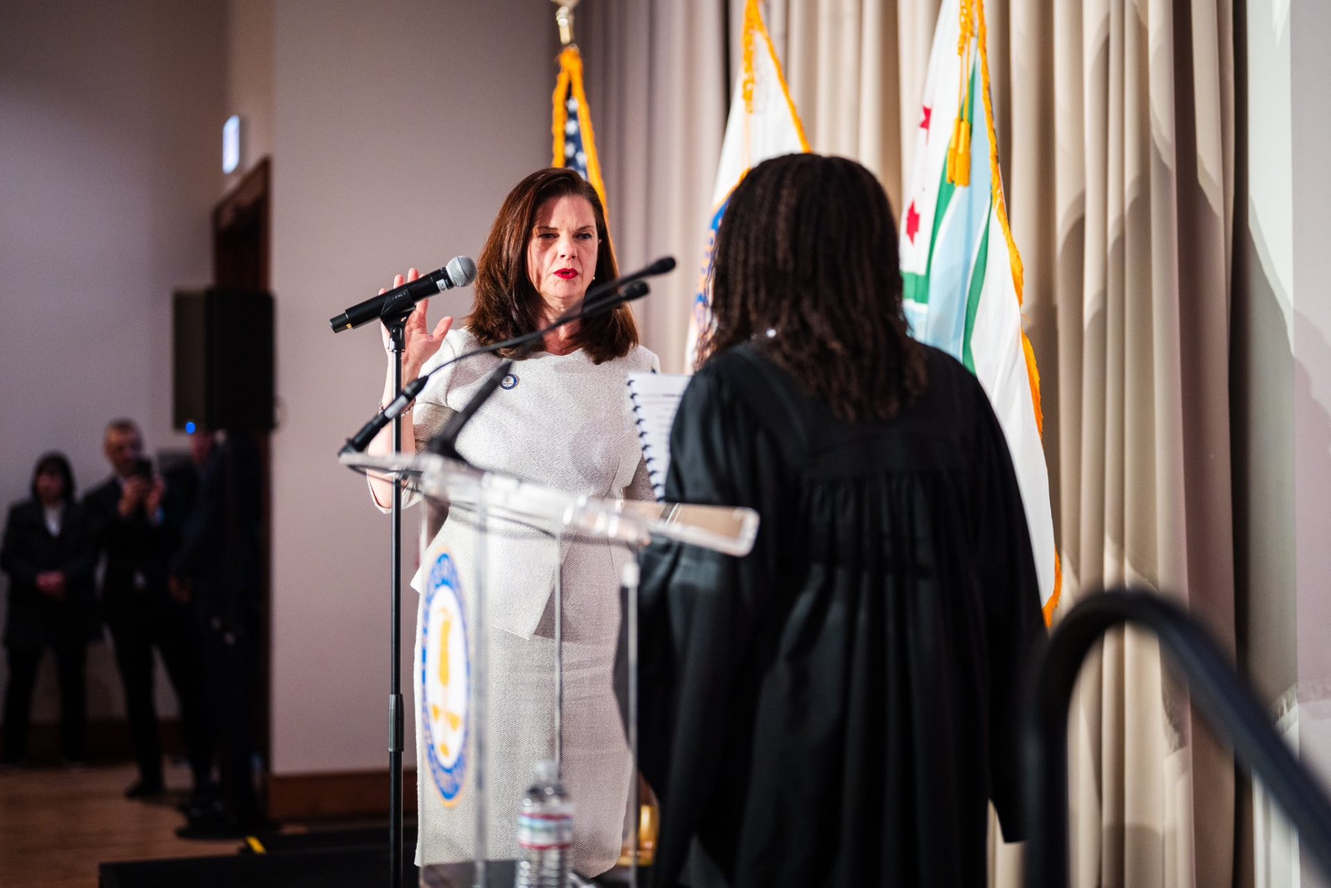 Cook County State’s Attorney Eileen O’Neill Burke is catching up with peers on ICE oversight efforts