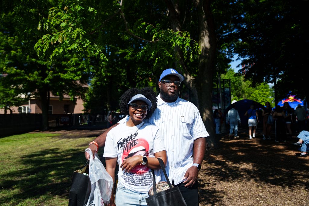 Festgoers enjoying the vibes at Forever Mine Music Festival in Chicago on May 24, 2026. Photo by Mike Hicks for The TRiiBE.
