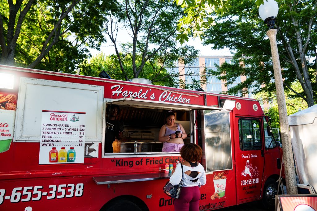 Is it a Chicago festival without Harold's? Photo taken at the 2026 Forever Mine Music Festival in Chicago by Mike Hicks for The TRiiBE.