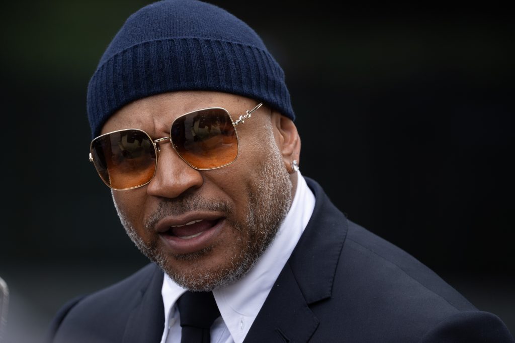 LL Cool J in attendance at the John Lewis Plaza of the Obama Presidential Center, where its star-studded grand opening ceremony is taking place on June 18, 2026. Photo by Alexander Gouletas for The TRiiBE©