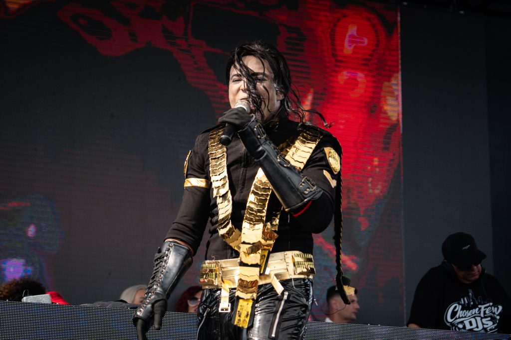 A Michael Jackson impersonator performing at The 2026 Chosen Few House Picnic & Festival. Photo by Kenn Cook, Jr. for The TRiiBE.