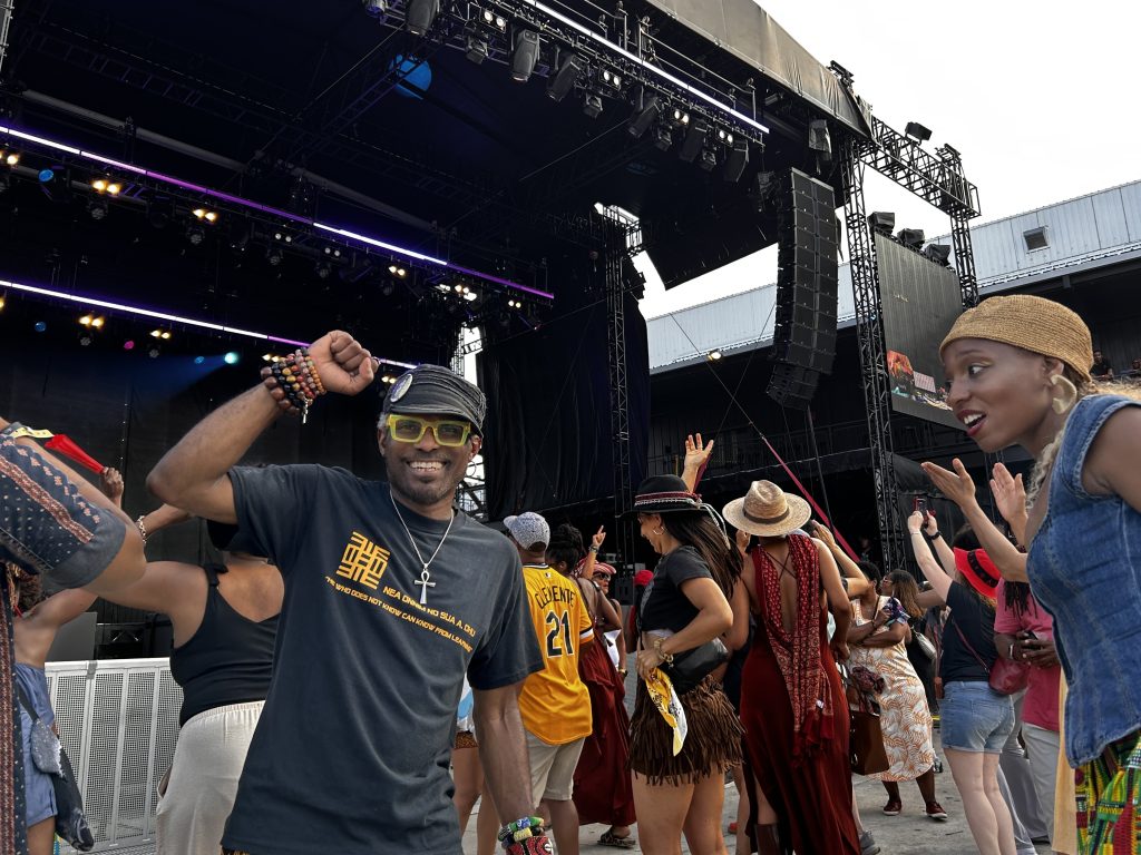 The 2026 Silver Room Sound System Block Party at its new home, the Salt Shed. Photo by Tiffany Walden for The TRiiBE.