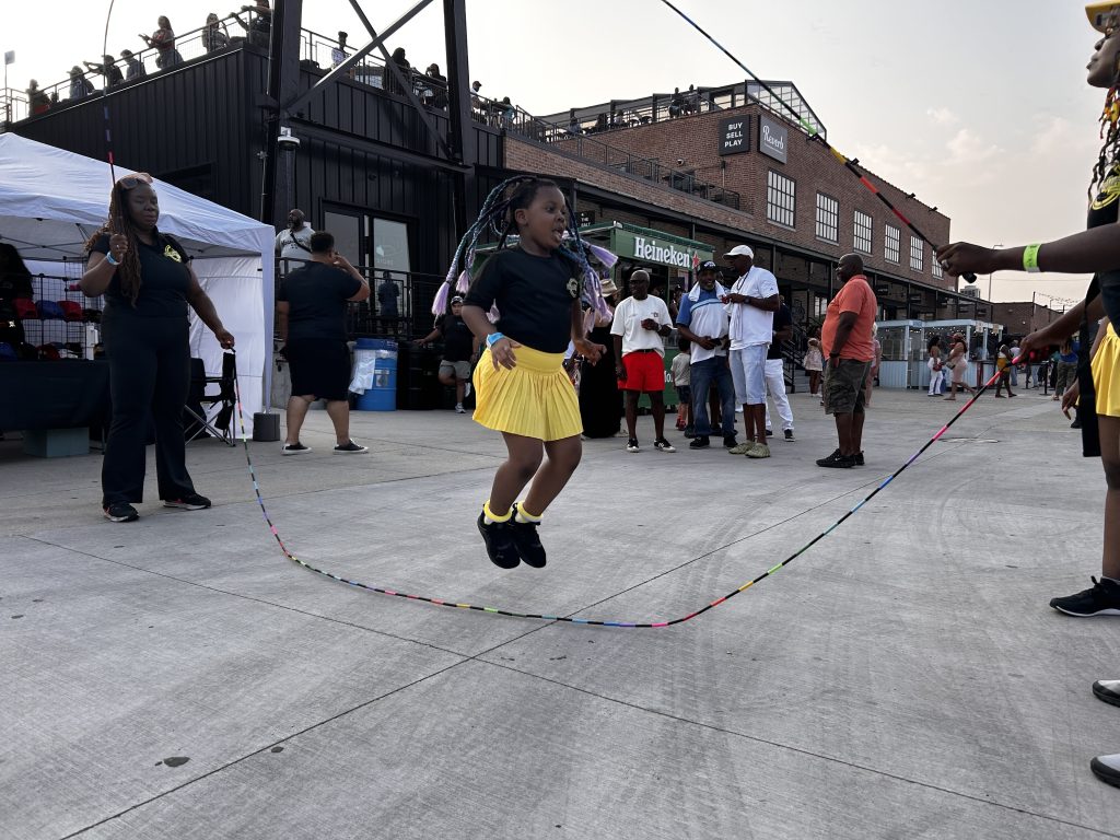 The 2026 Silver Room Sound System Block Party at its new home, the Salt Shed. Photo by Tiffany Walden for The TRiiBE.