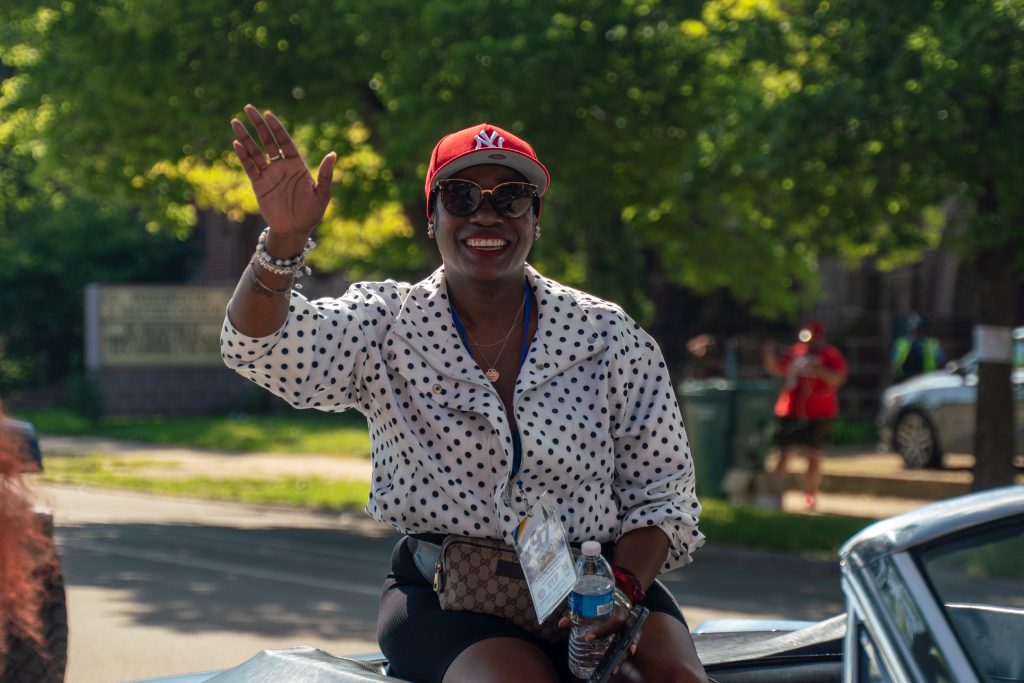 Comedian Tiera O'Leary. Photo by Chan C. Smith for The TRiiBE.