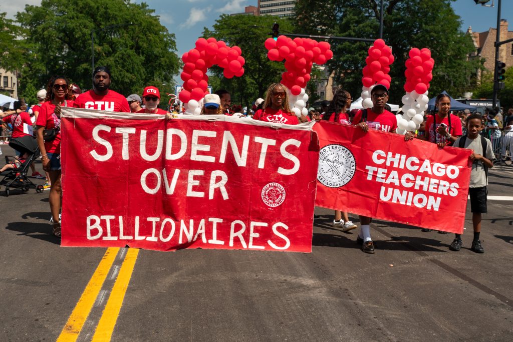 Chicago Teachers Union. Photo by Chan C. Smith for The TRiiBE.