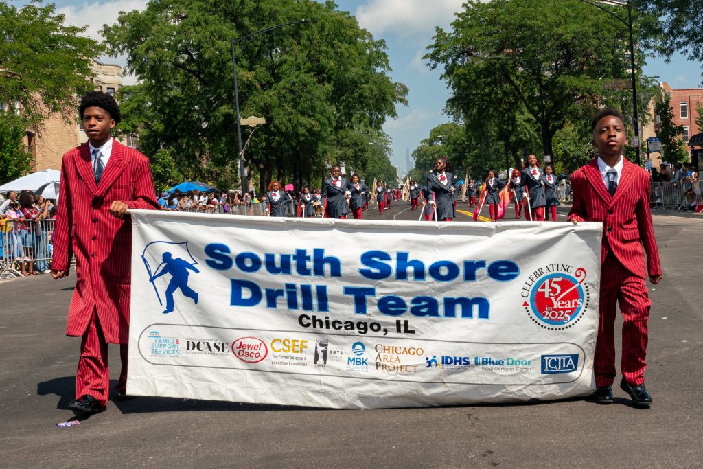 South Shore Drill Team. Photo by Chan C. Smith for The TRiiBE.
