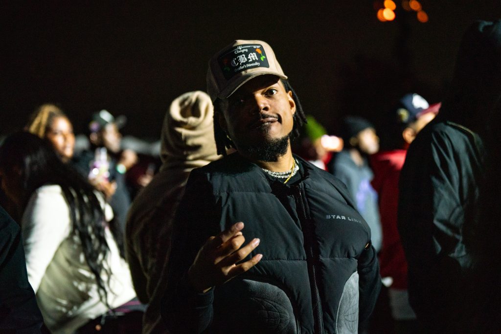 Chance the Rapper in the VIP Section of the "Chief Keef Live" 2026 tour stop in Chicago at Northerly Island on Sept. 23. Chance also hit the stage, performing his 2016 hit "No Problem." Photo by Chan C. Smith for The TRiiBE.