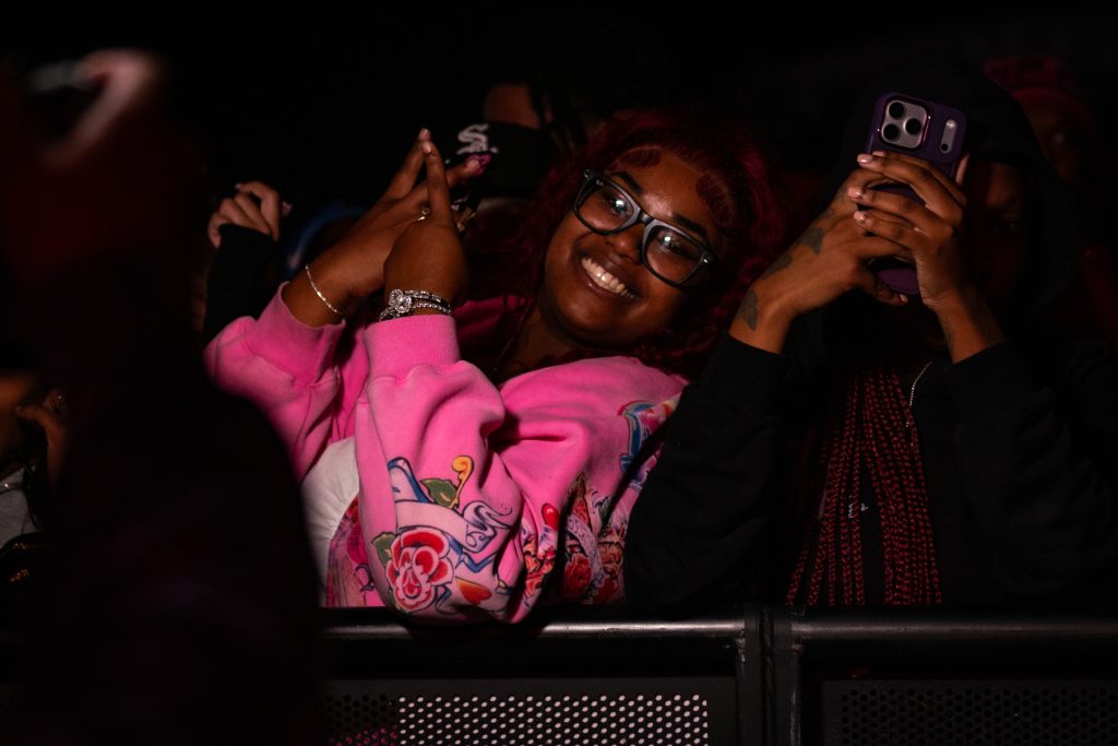 A fan at the "Chief Keef Live" 2026 tour stop in Chicago at Northerly Island on Sept. 23. Photo by Chan C. Smith for The TRiiBE.